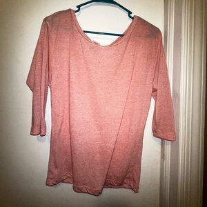 Pink off the shoulder top